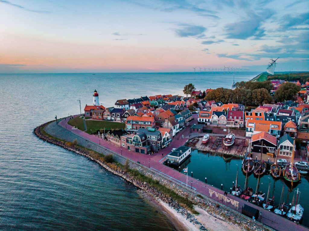 Urk luchtfoto