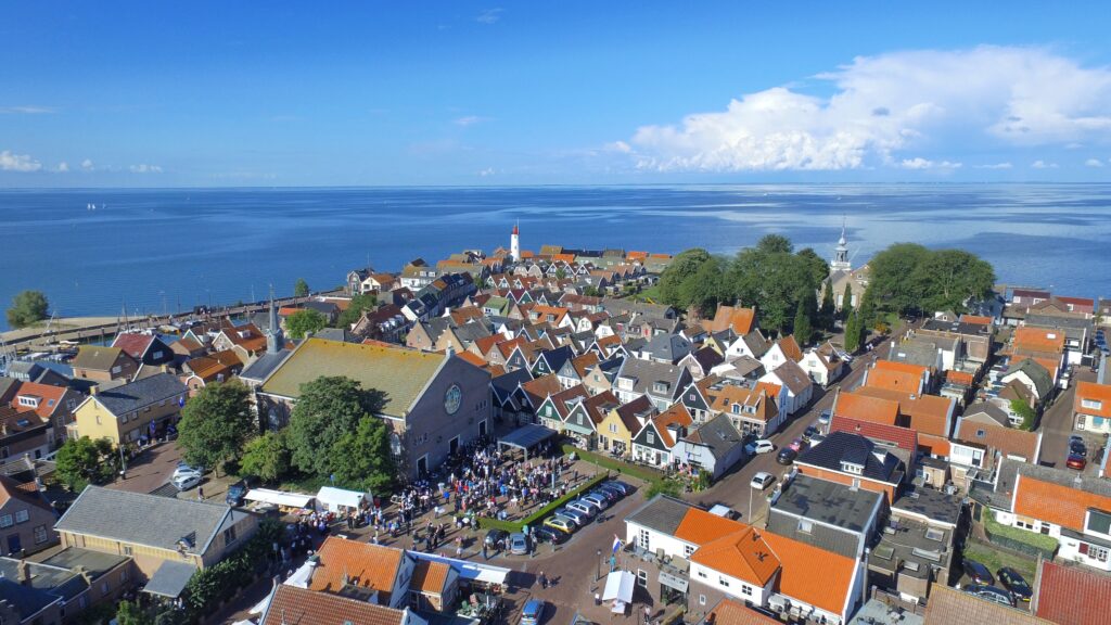 Urk bovenaanzicht