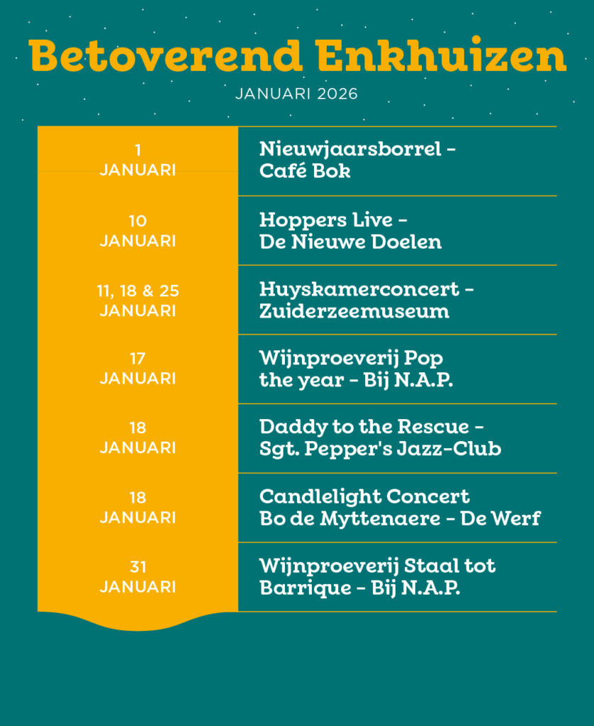 Betoverend Enkhuizen januari 2026