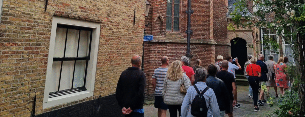 Stadswandeling onder leiding van een gids
