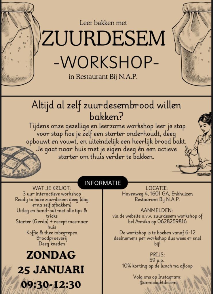 Zuurdesem workshop