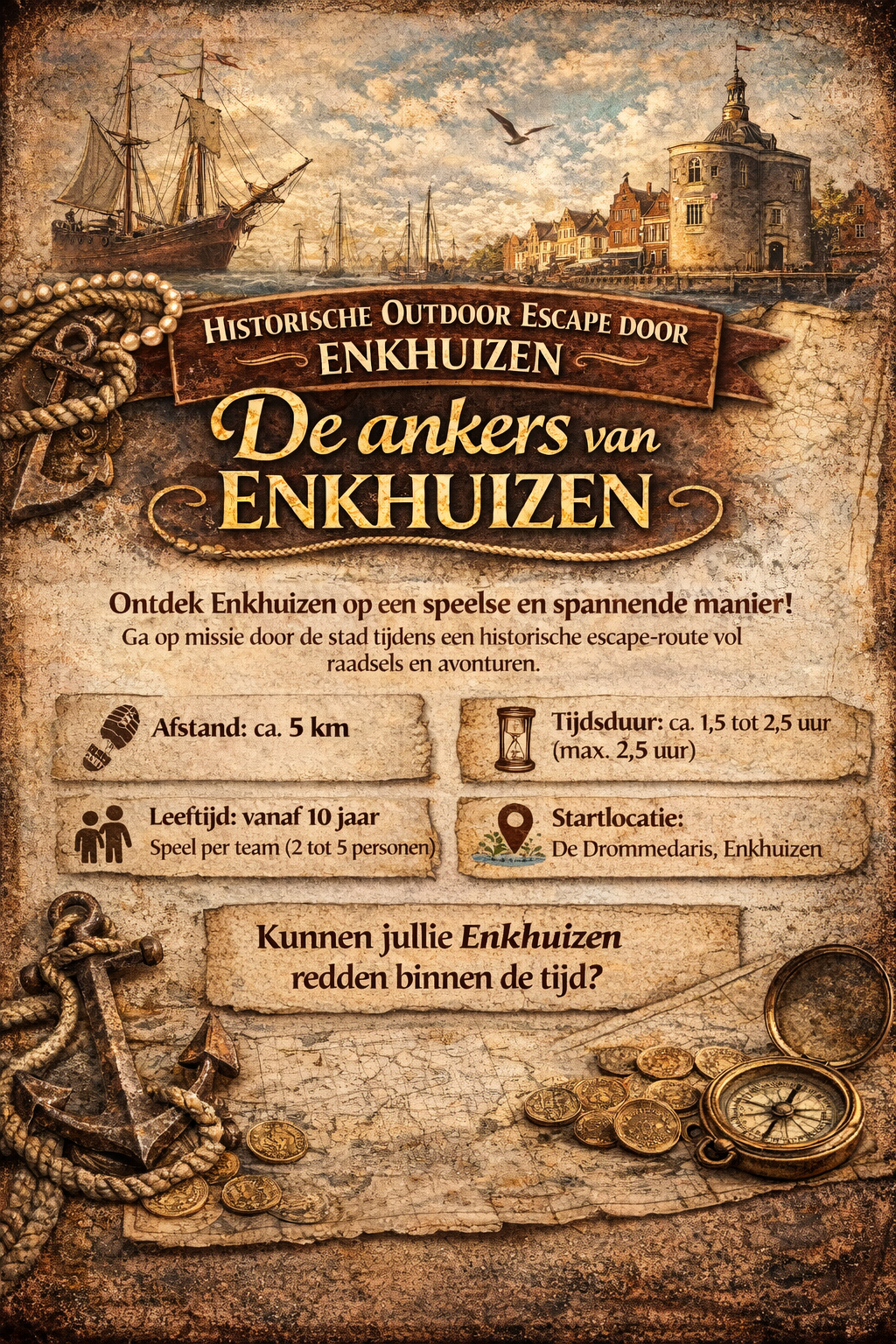 Historische Outdoor Escape Enkhuizen