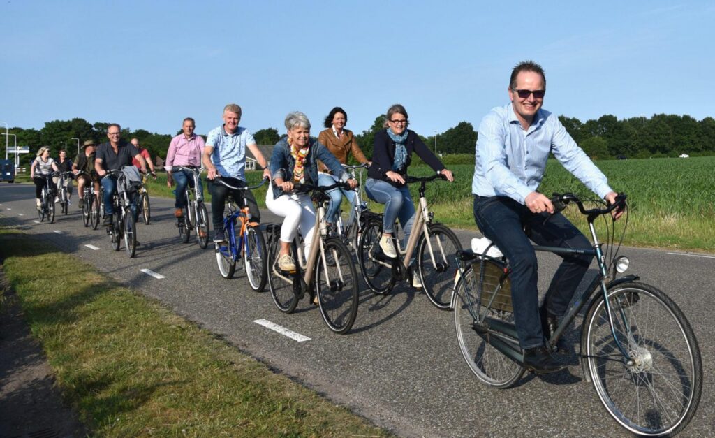 Fietsen rondom polder Het Grootslag